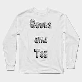 Books and tea Long Sleeve T-Shirt